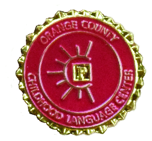Red and Gold Pin